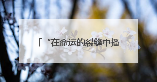 “在命运的裂缝中播种太阳”，他们的精神力量鼓舞着很多人