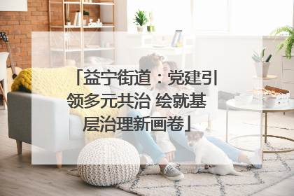 益宁街道：党建引领多元共治 绘就基层治理新画卷