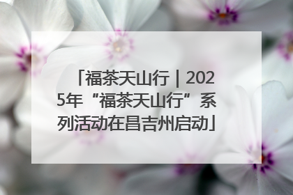 福茶天山行｜2025年“福茶天山行”系列活动在昌吉州启动