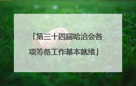 第三十四届哈洽会各项筹备工作基本就绪