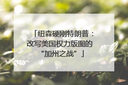 纽森硬刚特朗普：改写美国权力版图的 “加州之战”