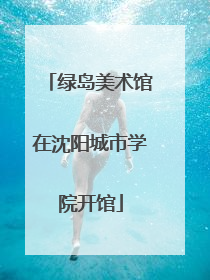 绿岛美术馆在沈阳城市学院开馆