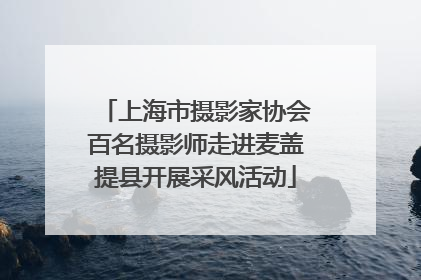 上海市摄影家协会百名摄影师走进麦盖提县开展采风活动