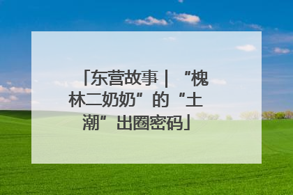东营故事｜“槐林二奶奶”的“土潮”出圈密码