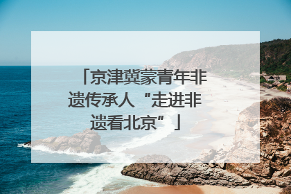 京津冀蒙青年非遗传承人“走进非遗看北京”
