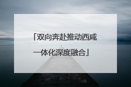 双向奔赴推动西咸一体化深度融合