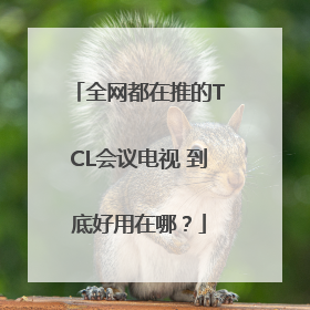 全网都在推的TCL会议电视 到底好用在哪？