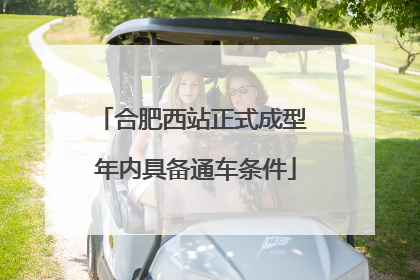 合肥西站正式成型 年内具备通车条件