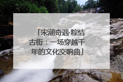 宋潮奇遇·粽情古街：一场穿越千年的文化交响曲