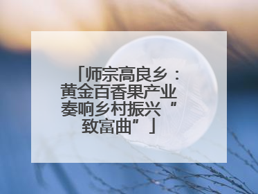 师宗高良乡：黄金百香果产业奏响乡村振兴“致富曲”