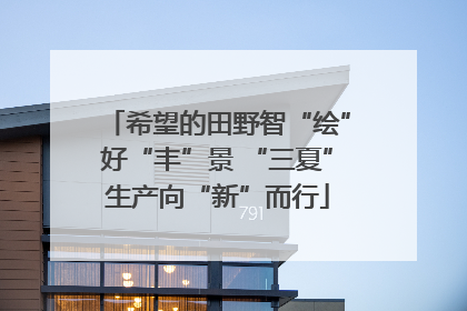 希望的田野智“绘”好“丰”景 “三夏”生产向“新”而行
