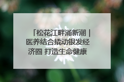松花江畔涌新潮｜医养结合撬动银发经济圈 打造生命健康产业新样本