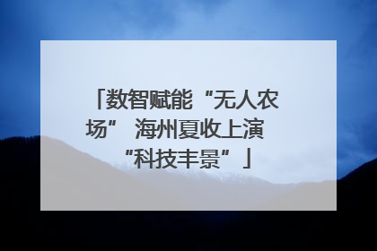 数智赋能“无人农场” 海州夏收上演“科技丰景”