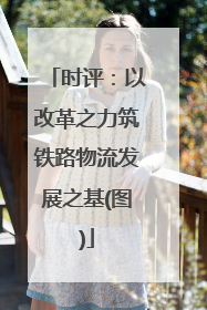 时评：以改革之力筑铁路物流发展之基(图)