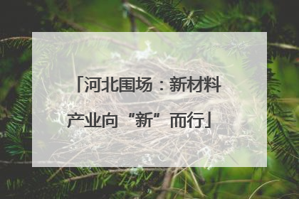河北围场：新材料产业向“新”而行