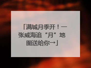 满城月季开！一张威海追“月”地图送给你→