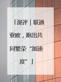漫评｜联通亚欧，跑出共同繁荣“加速度”