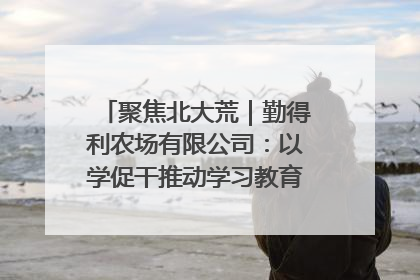 聚焦北大荒｜勤得利农场有限公司：以学促干推动学习教育“升温提速”