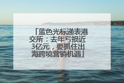 蓝色光标递表港交所：去年亏损近3亿元，要抓住出海跨境营销机遇