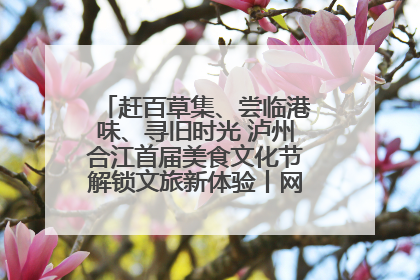 赶百草集、尝临港味、寻旧时光 泸州合江首届美食文化节解锁文旅新体验丨网络中国节·端午