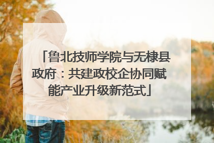 鲁北技师学院与无棣县政府：共建政校企协同赋能产业升级新范式