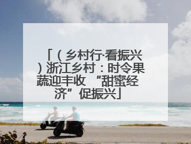 （乡村行·看振兴）浙江乡村：时令果蔬迎丰收 “甜蜜经济”促振兴
