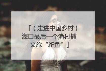 （走进中国乡村）海口最后一个渔村捕文旅“新鱼”
