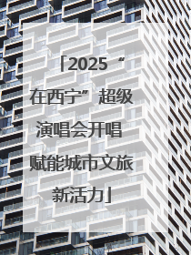 2025“在西宁”超级演唱会开唱 赋能城市文旅新活力