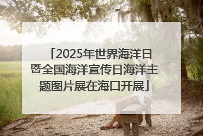 2025年世界海洋日暨全国海洋宣传日海洋主题图片展在海口开展