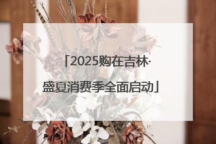 2025购在吉林·盛夏消费季全面启动